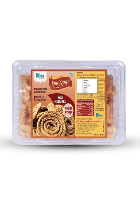 Sunragi Wholesome You! Ragi Delights Nutritious Millet-Based Foods & Snacks | Idli, Dosa, Dhokla, Rawa, Rice, Laddu, Cookies, Shev Murukku Variants (250G, Premix)