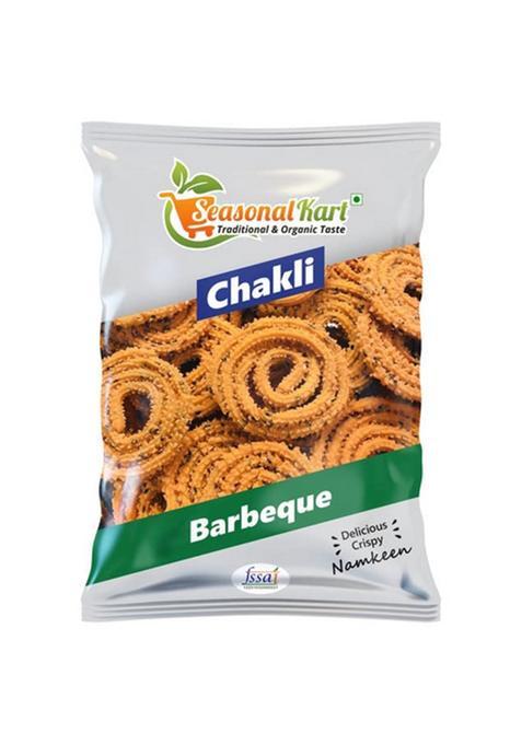 Seasonalkart Seasonal Kart Homemade Barbeque Chakli Snacks, 200 Gm Indian Chakli, Namkeen Snacks For Foodie Indians