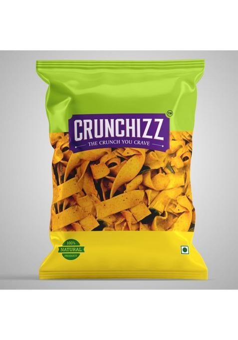 Crunchizz Pakkavada/Ribbon Murukku (Chakli) I Crunchy, Authentic Kerala Snack No Artificial Additives Perfect Tea-Time Bites Pack Of One 150 Grams