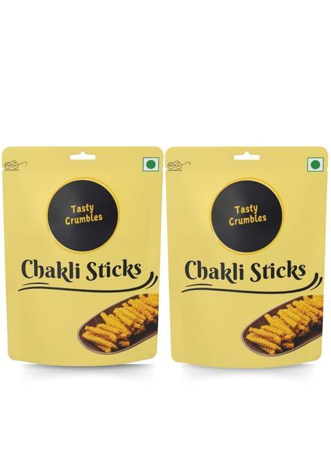 Tasty Crumbles Salted Chakli Stick, 200G Each, Pack Of 2