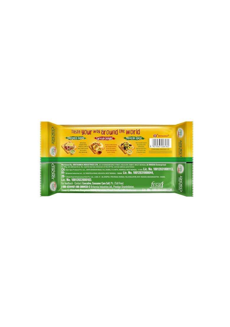 Britannia Nutrichoice Sugar Free Cracker Biscuits Pouch, 300 G - Indya