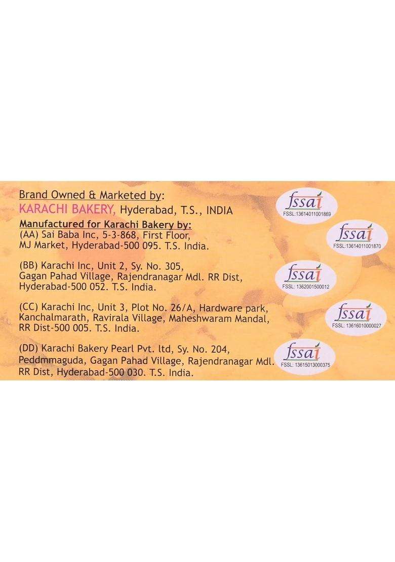 Karachi Bakery Fruit Biscuit - Premium, 400 G - Indya