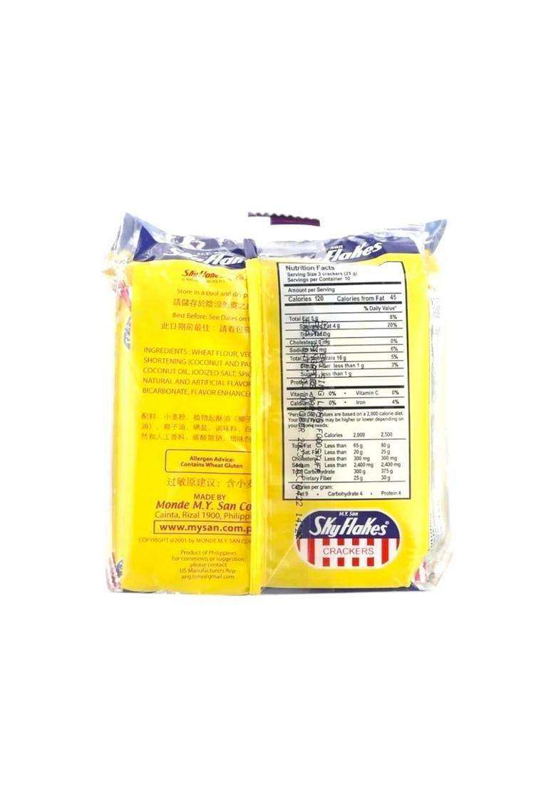 Skyflakes Sky Flakes Garlic Cracker 10X 25G (250G) Philippines - Indya