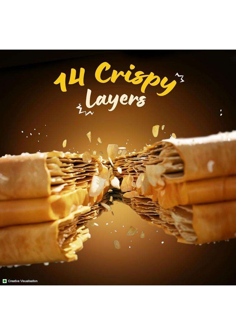 Sunfeast Cheese Wowzers - 14 Layer Crispy Treat,128G - Indya