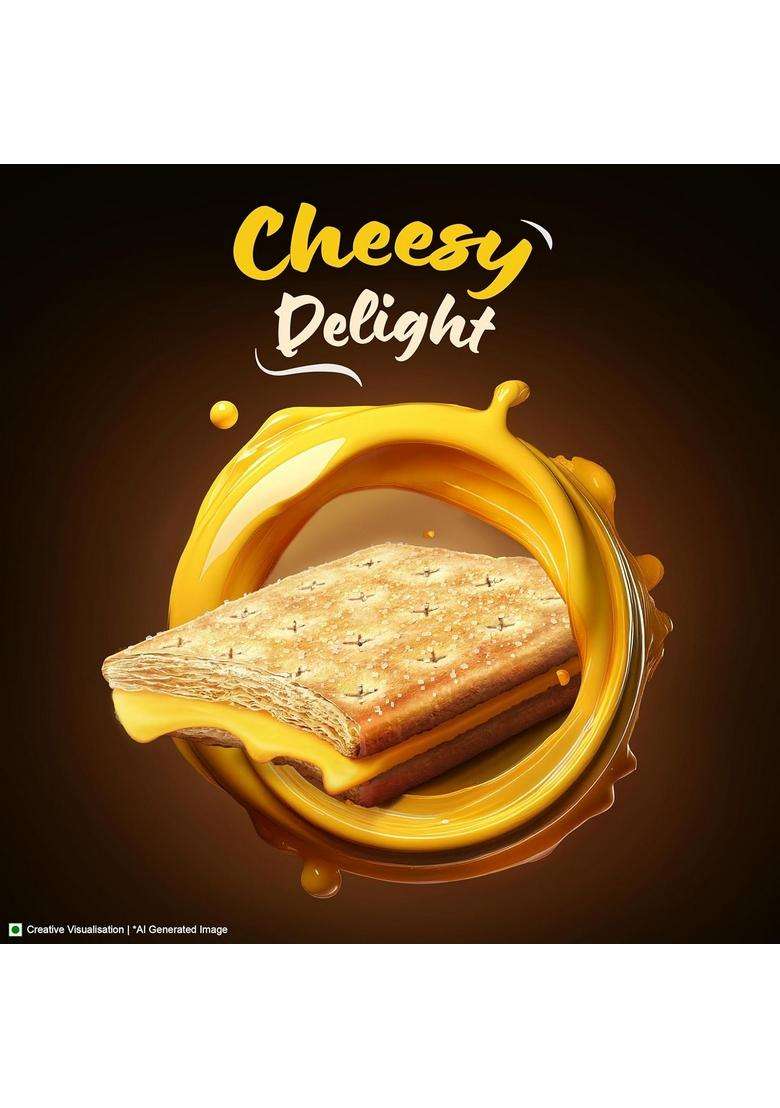 Sunfeast Cheese Wowzers - 14 Layer Crispy Treat,128G - Indya