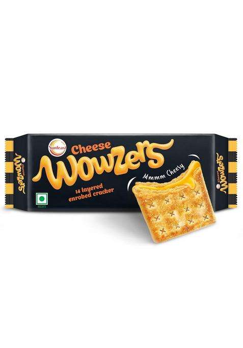 Sunfeast Cheese Wowzers - 14 Layer Crispy Treat,128G