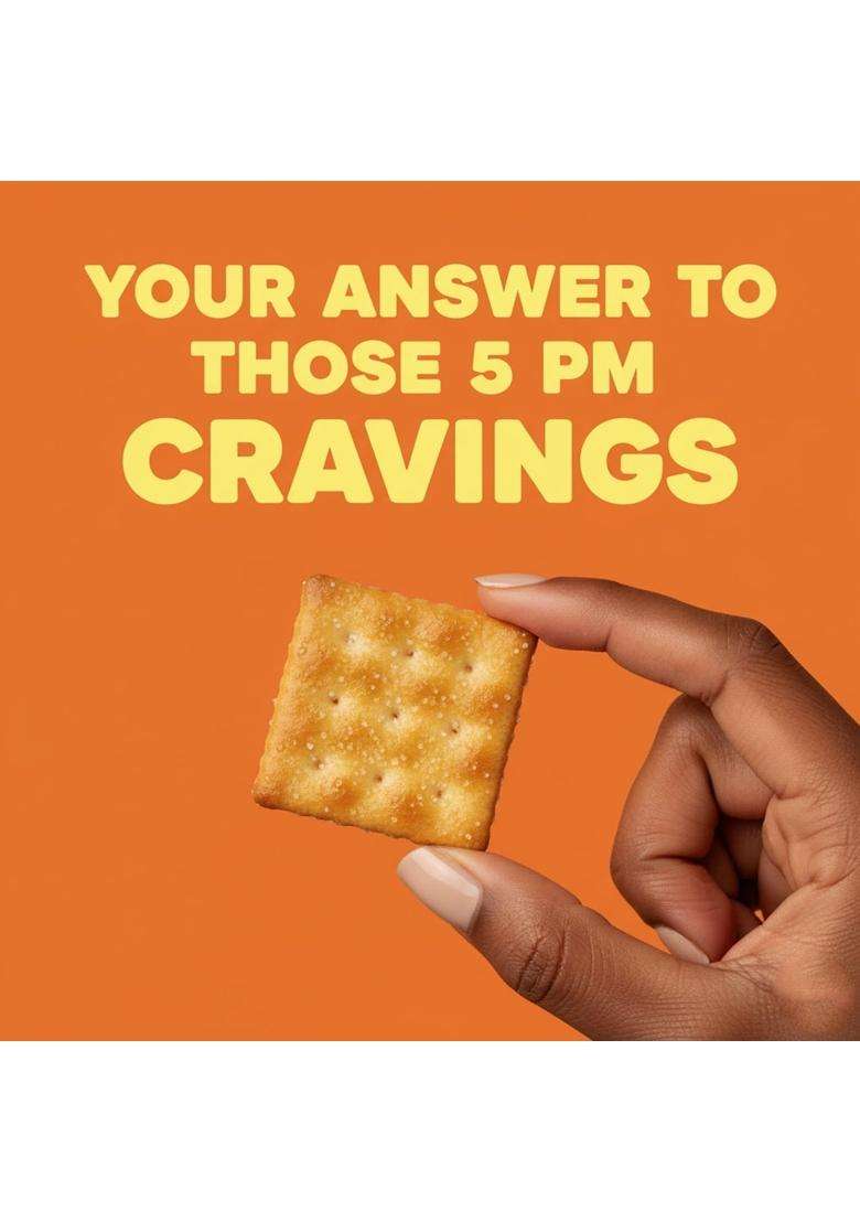 De Best Lee Cracker Sugar 308G | Crunchy Crackers Delicious Snack For All Ages Perfect Tea Time & Parties - Indya