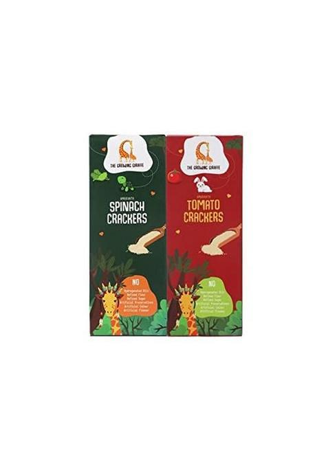 The Growing Giraffe A Wholesome & Nutritious Treat For All (Pack Of 2, Spinach Tamato)