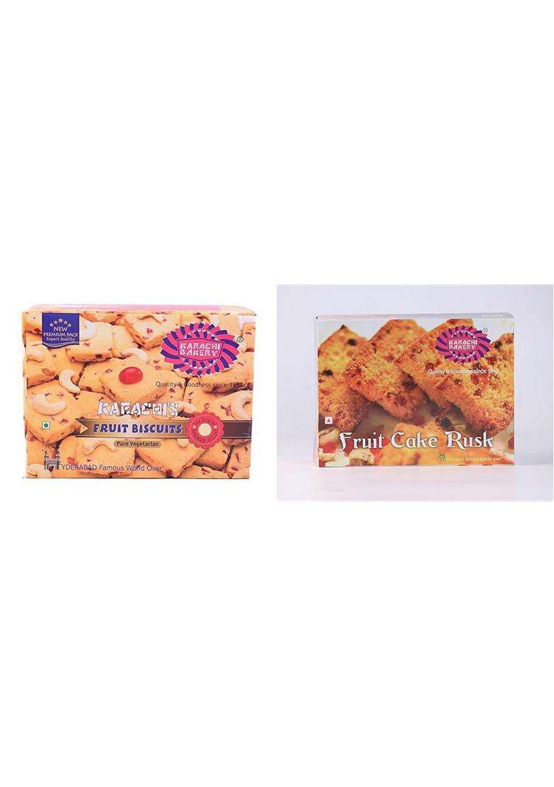 Karachi Bakery Fruit Biscuit - Premium, 400 G Karachi
