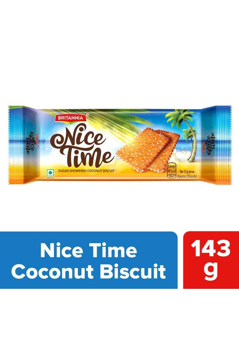 Britannia Nice Time, 143G Or 150G, Brown (Weight May Vary) - Indya