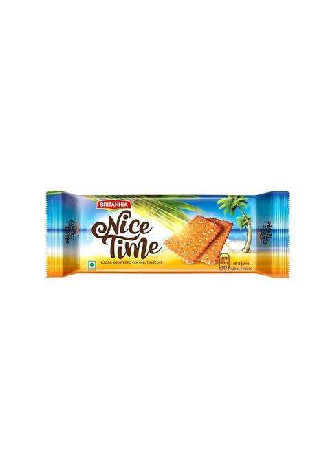 Truecart Britannia Nice Time Biscuit, 143G Or 150G, Brown (Weight May Vary)