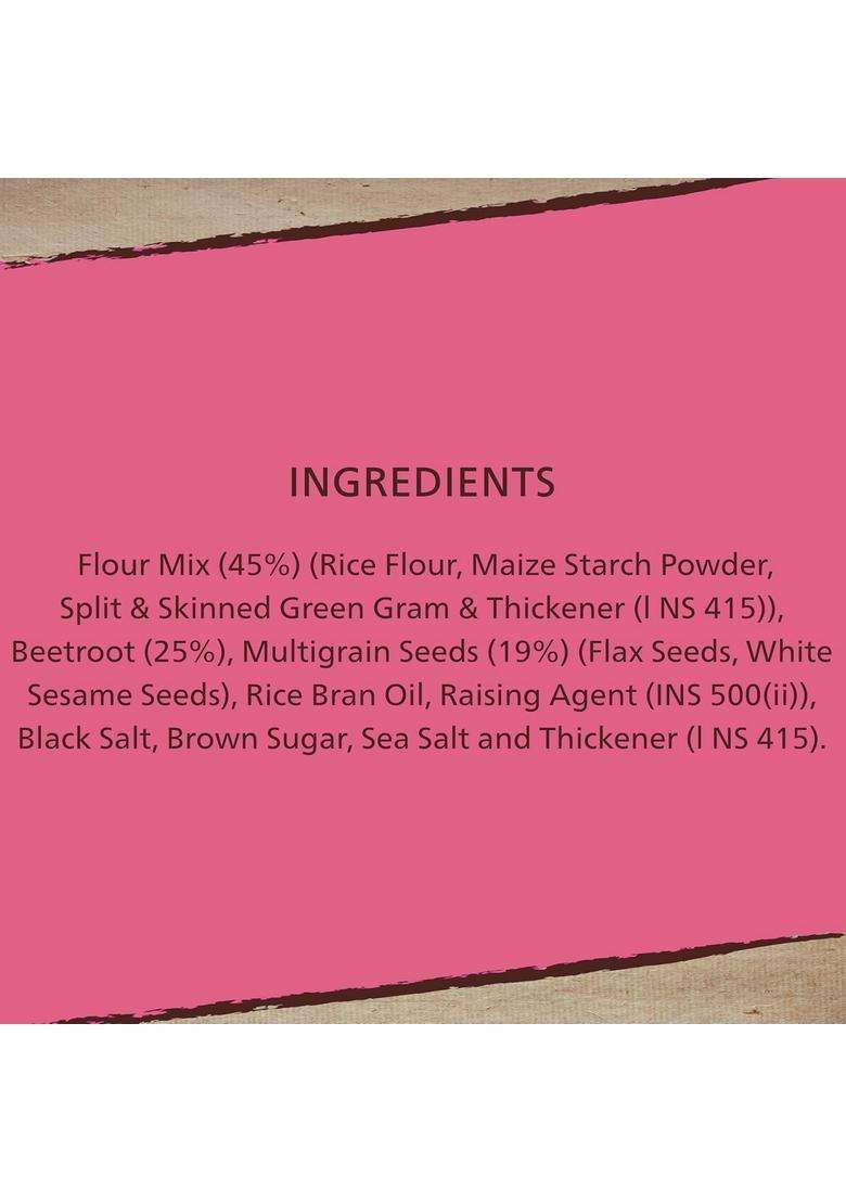 Whole Foods Gluten Free | Krunchy Beetroot Cracker 80G - Indya