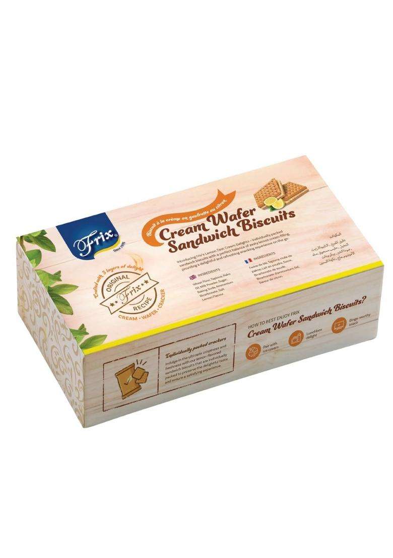 Esnext Frix Cream Wafers Sandwich Biscuits 3 Layer Cracker (An Original Recipe) - Indya