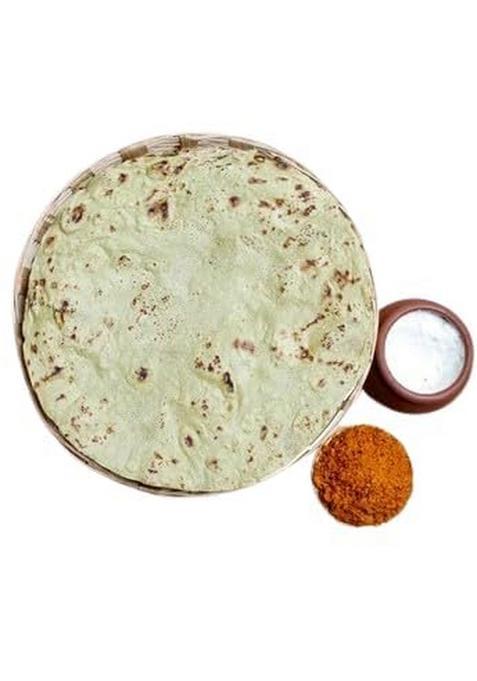 Gavthi Village Foods Kadak Jowar Roti Premium Gluten-Free Sorghum Flatbread | Traditional Handmade Dry Bhakri For Daily Meals, Weight-Loss, Diabetic Diet & Healthy Eating (Pack Of 3(30 Rotis), Ajwain Roti)