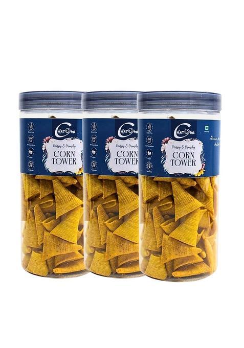 Flavourzs Healthy Food You Foods Jodhpur'S Flavour Cheatore Corn Tower Handmade & Crispy Snack | No Preservatives Added Artificial Materials Crunchy Flavorful