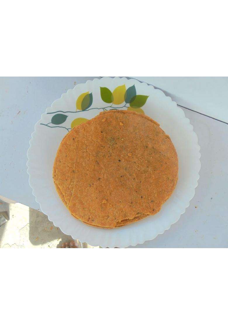 M.J. Besan Pudi Khakhar Crispy Flatbread, Spiced With Chilli And Turmeric - Indya