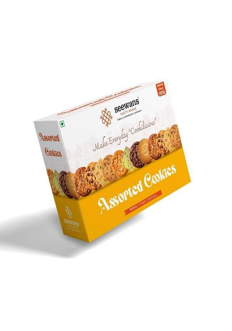 Seewans Delicious Assorted Cookies (200Gm) | Handmade Buttery Cookie For Kids & Adults Crispy Texture Gluten Free Healthy Snacks Giftable Coockie Box