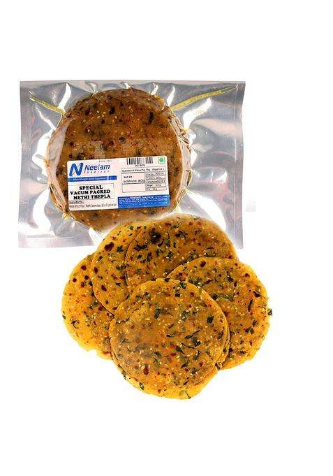 Neelam Foodland Vacum Packed Methi Thepla, 250 G