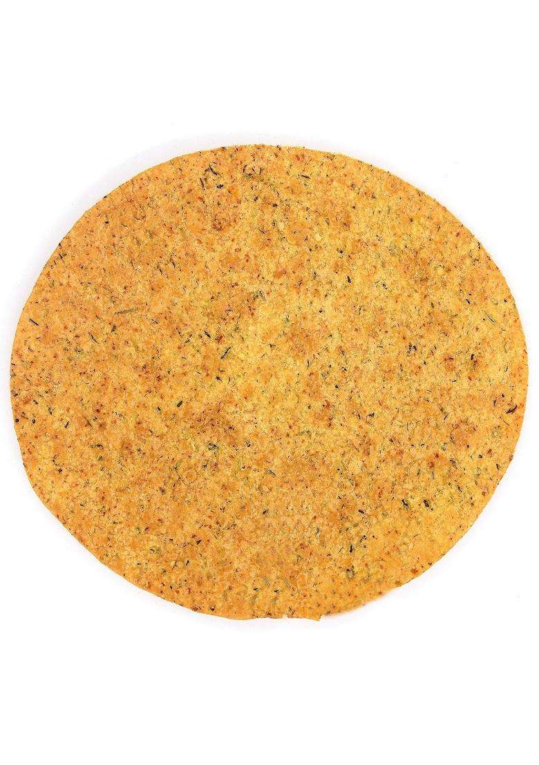 Timeless Food Korma Khakhra 800G | Healthy Moong Dal Traditional Gujarati Breakfast Snack - Indya