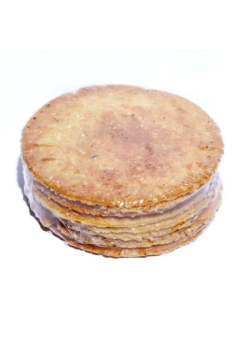 Mouthmelt Dry Bhakhri Combo Pack Of 2 | Bajari Methi + Masala Roasted, Not Fried Ready-To-Eat Snack Healthy Indian Flatbread 200G X (7 Pcs Each), 4-Month Shelf Life - Indya