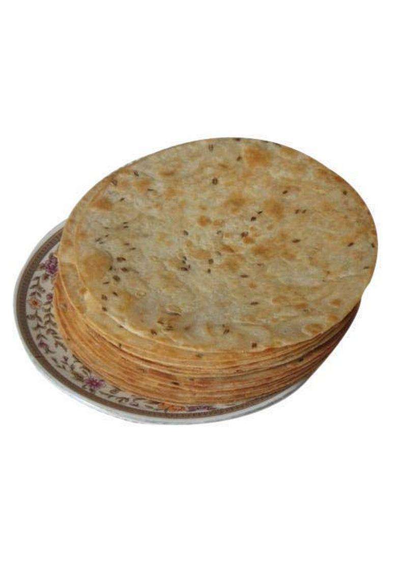 Anuvan Feel The Utsav Healthy Jeera + Ajwaine Khakhra/Gujarati Snacks (Pack Of 5) 1000G - Indya