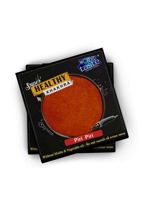 Wonder Taste Piri Tasty Khakhra Pack Of 4 (Each 200G) | No Maida Vegetable Oil Healthy And Yummy Bites Delicious Roasted Gujarati Snacks