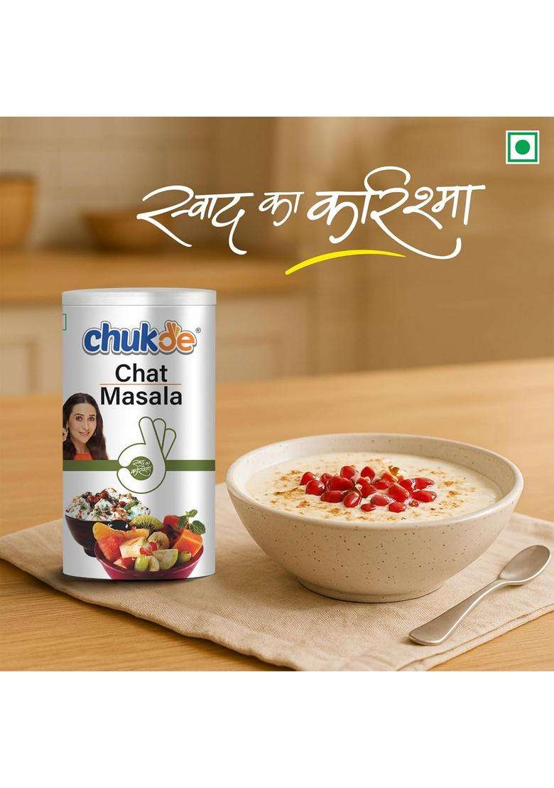 Chukde Dahi Raita Masala Sprinkler 100G - Cooling & Savory Yogurt Seasoning (Pack Of 2) - Indya