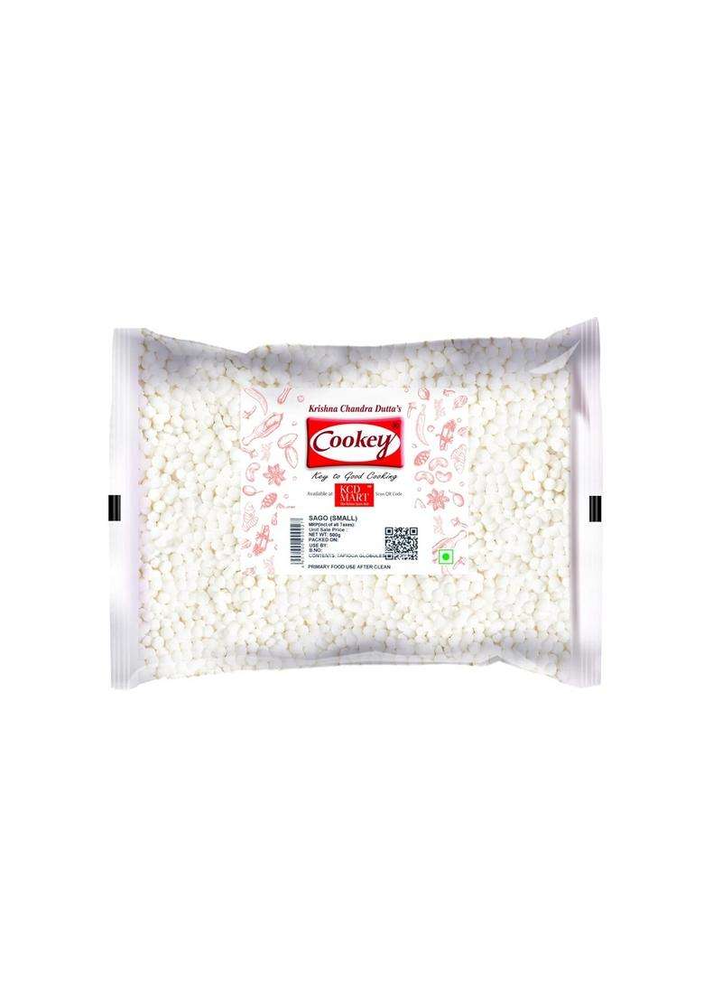 Cookey Sago (Small) Sabudana For Fasting | 500G - Indya