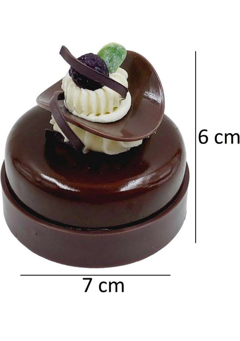 Rsp Home Decor Magnet Realistic Looking Chocolate Cream Cake Magnets Visit The Snabs Store - Indya