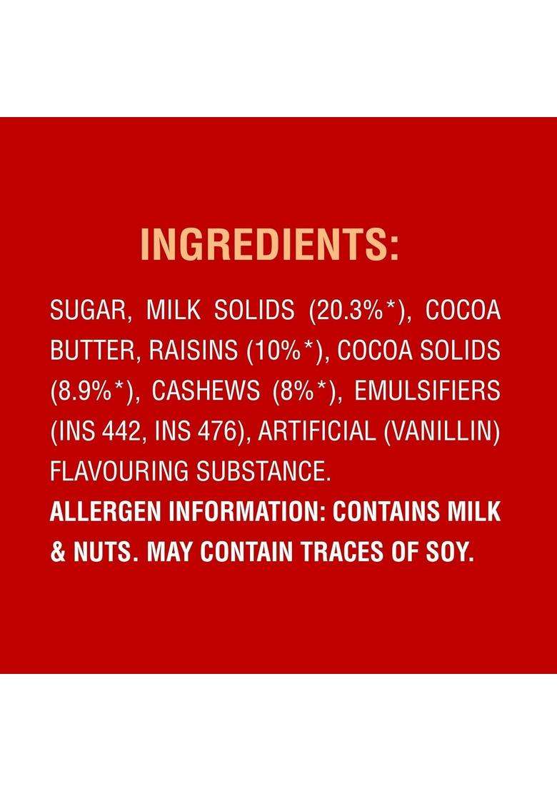 Luvit. Luscious Fruit & Nut Chocolate Bars | Multipack Deliciously Smooth Pack Of 15-52G Each - Indya