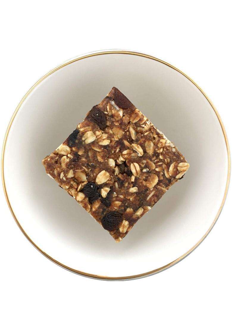 Thenibblebox Ginger Heil Fruit And Nut Breakfast Granola Bar, 40G [50% Dry Fruits, Gluten Free, Vegan Friendly, No Refined Sugar, Artificial Flavours] (Pack Of 8) - Indya