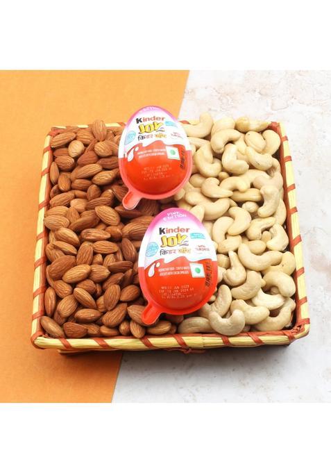 Sfu E Com Dry Fruit Hamper Pack With Healthy Cashew & Almond And Surprising Toy For Kids Yummy Chocolates | Premium Corporate Gifts, Family, Friends, New Year 211