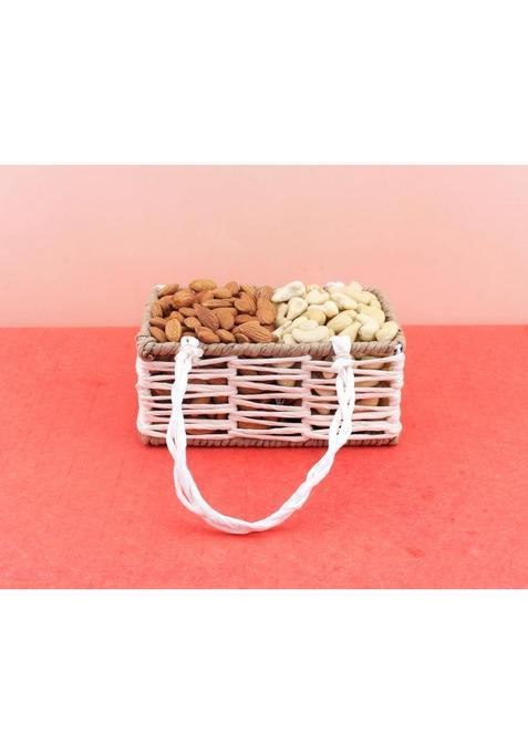 Sfu E Com Dry Fruit Gift Hamper With Fulfil Designer Basket To Cashew, Almond | Ideal For Rakhi, Diwali And Festive Gifting Corporate Gifts, Family, Friends, New Year 114