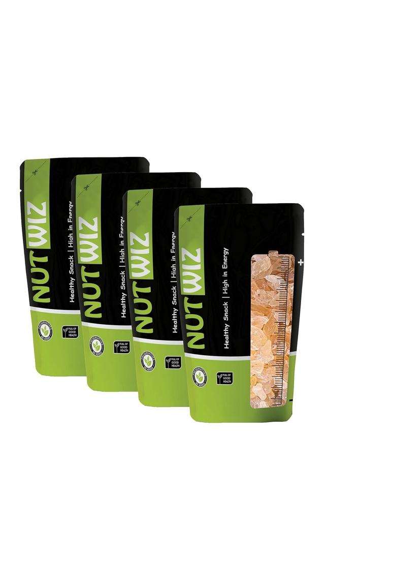 Nutwiz Gond Katira 800 Grams ( 4 X 200 Grams) | Tragacanth Gum Crystals Kathila High Cooling Properties 100% Natural Badam For Smoothies & Falooda Summer Drinks - Indya