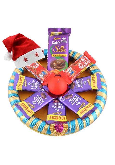Sfu E Com Celebration Of Chocolate Combo| Premium Christmas Gift Hamper | With Cap 534