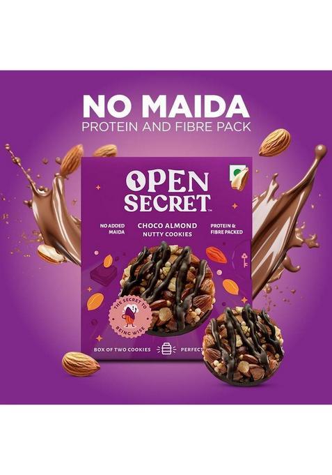 Open Secret Festive Chocolate Cookies,Brownie And Dry Fruits Gift Hamper|5 Delightful Treats Cookies Biscuit (121 G)