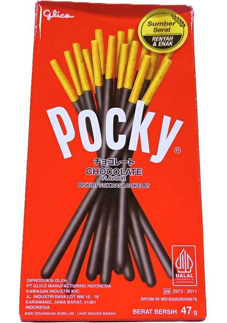 Pocky Chocolate Flavor| Imported Stick Biscuit Cream Cracker (47 G)
