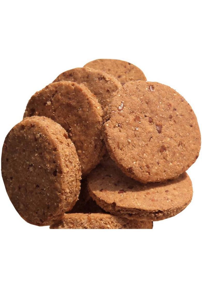 Grandmaa Millets Multigrain Atta Desi Cow Ghee Cookies , High Fiber Delicious Biscuit (200 G)