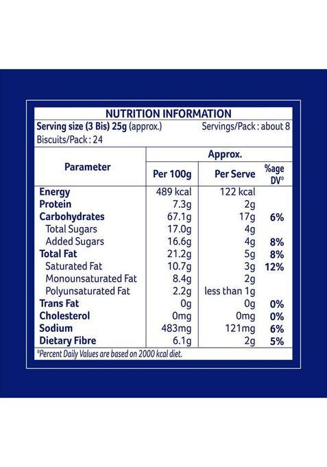 Mcvitie'S High Fibre Biscuits, Trans Fat Free Digestive Biscuit (200 G)