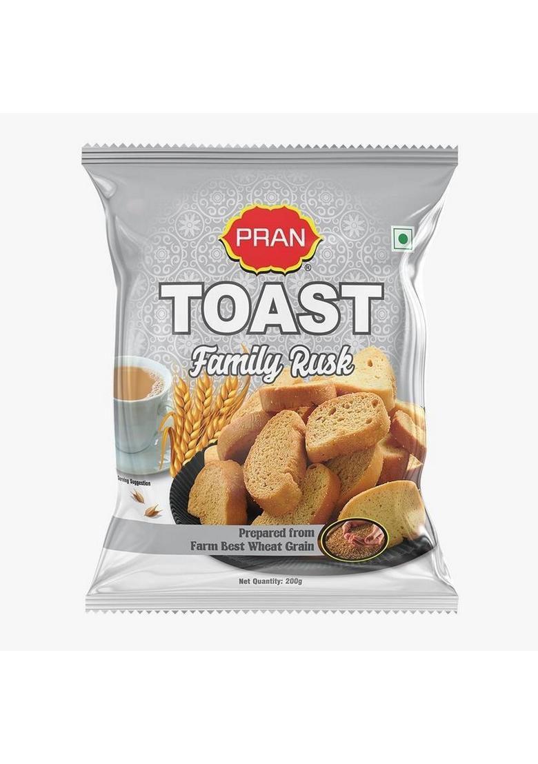 Pran Family Toast Milk Rusk (200 G)