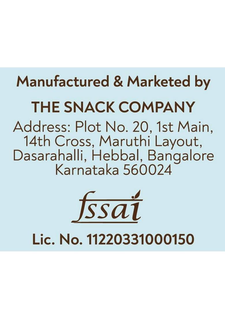 The Snack Company Healthy Multi Seed Chocolate Sea Salt, Oats Cookie Combo I No Maida | Wheat Cookies Biscuit (2 X 210 G)