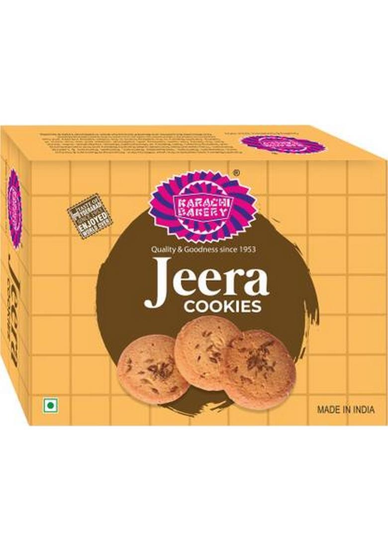 Karachi Bakery Jeera Cookies Biscuit (400 G)