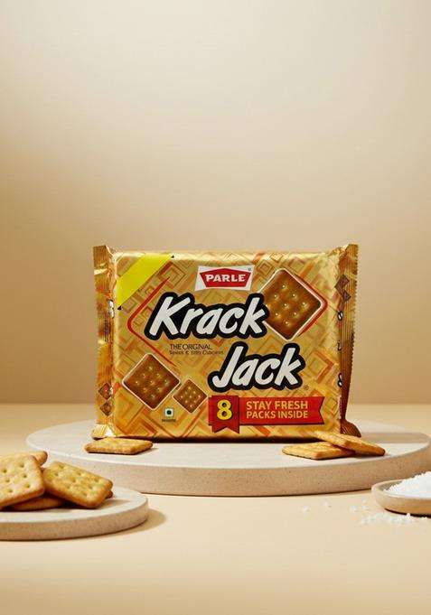 Parle Krackjack The Original Cracker Biscuits Sweet & Salty Biscuit (400 G)