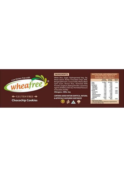 Wheafree Chocochip Cookies -Gluten Free