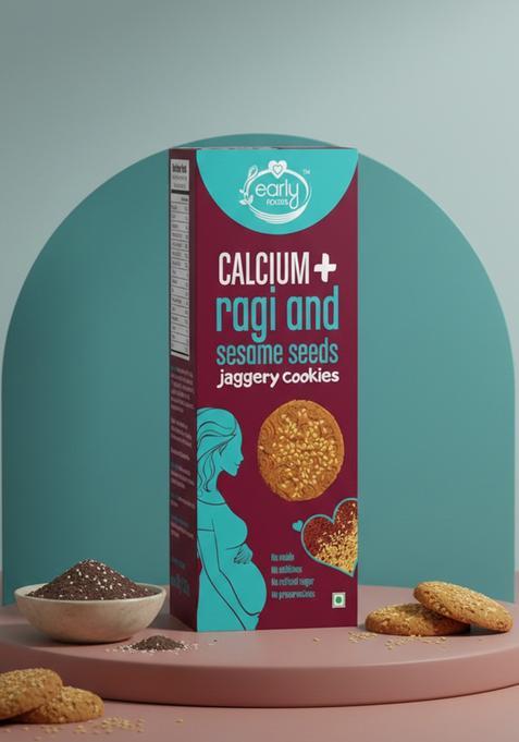Early Foods Ragi & Sesame Jaggery Cookies 150G