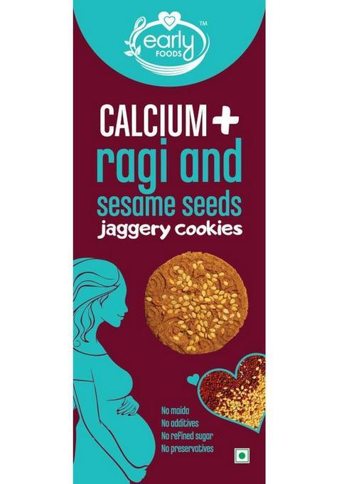 Early Foods Ragi & Sesame Jaggery Cookies 150G