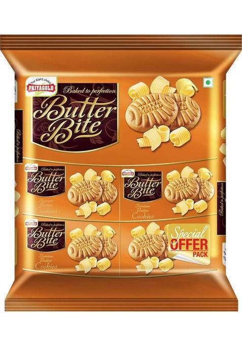Priyagold Butter Bite Cookies Biscuit (480 G)