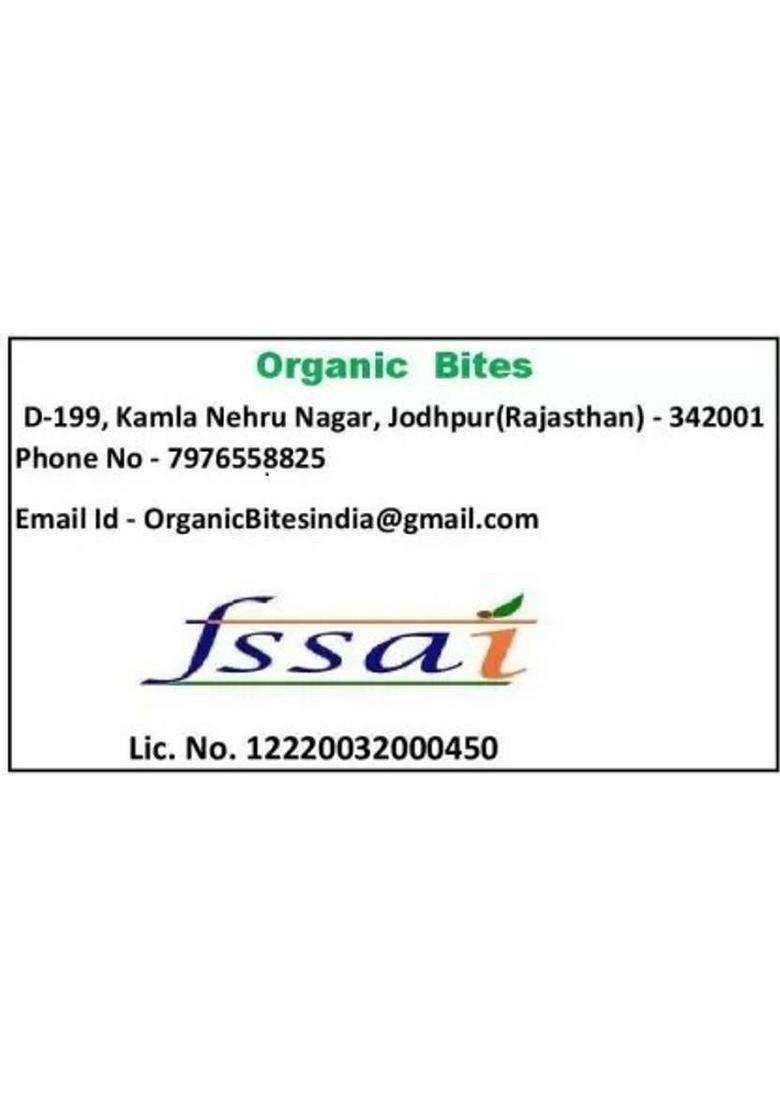 Organic Bites Kaju Butter Rusk I Tost Crunchy And Crispy Cookies/Biscuits Bakery Biscuit (2 X 200 G) - Indya
