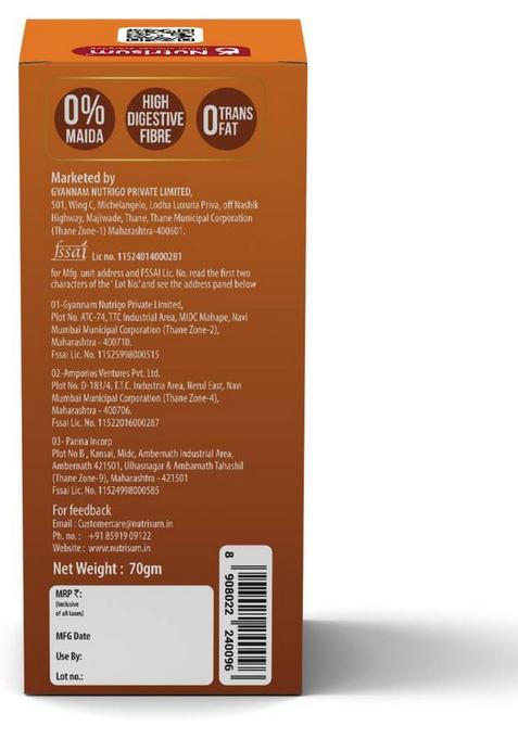 Nutrisum Oats Cookies