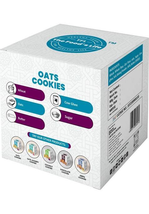 Tfl(The Food'S Life) Oats Cookies Biscuit (2 X 100 G)